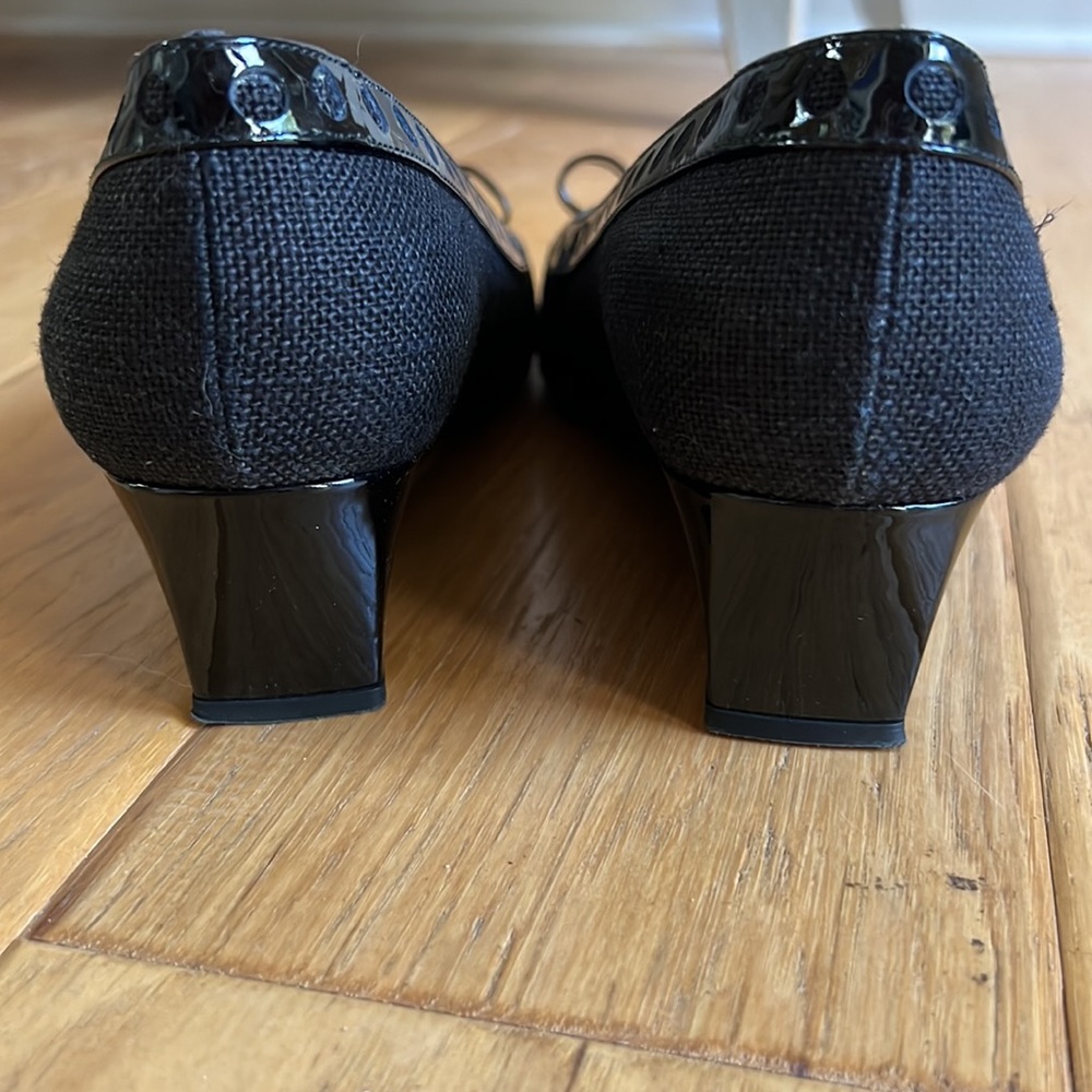 Stuart Weitzman, Size 8.5, Picasa Wedge, Only Wor… - image 3